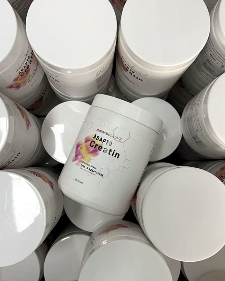 Finished supplement jars in stock